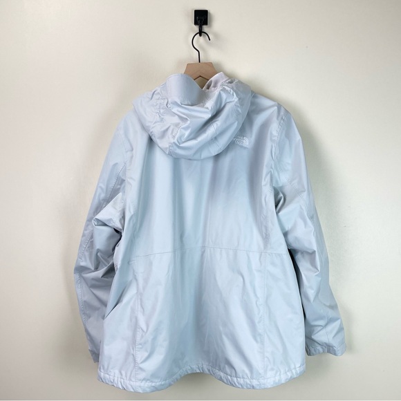 The North Face Women’s Dry Vent Fleece Hooded Cold Weather Jacket Ice Mist 3XL - Picture 3 of 16
